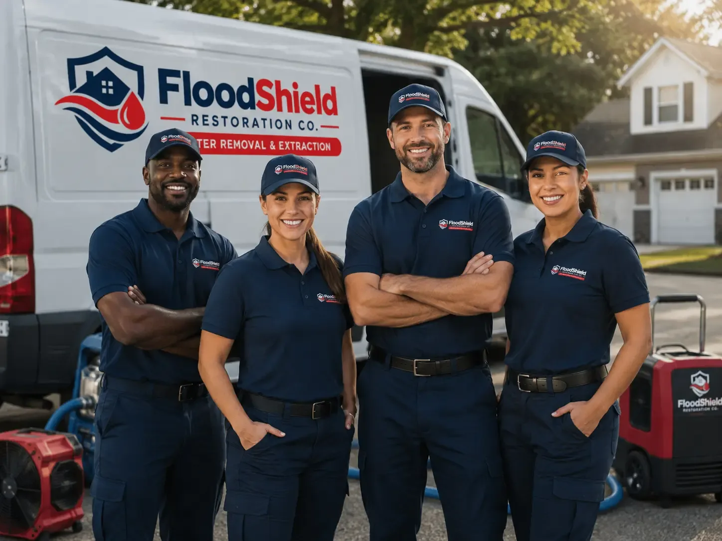 Flood Damage Restoration company in Slovan, PA
